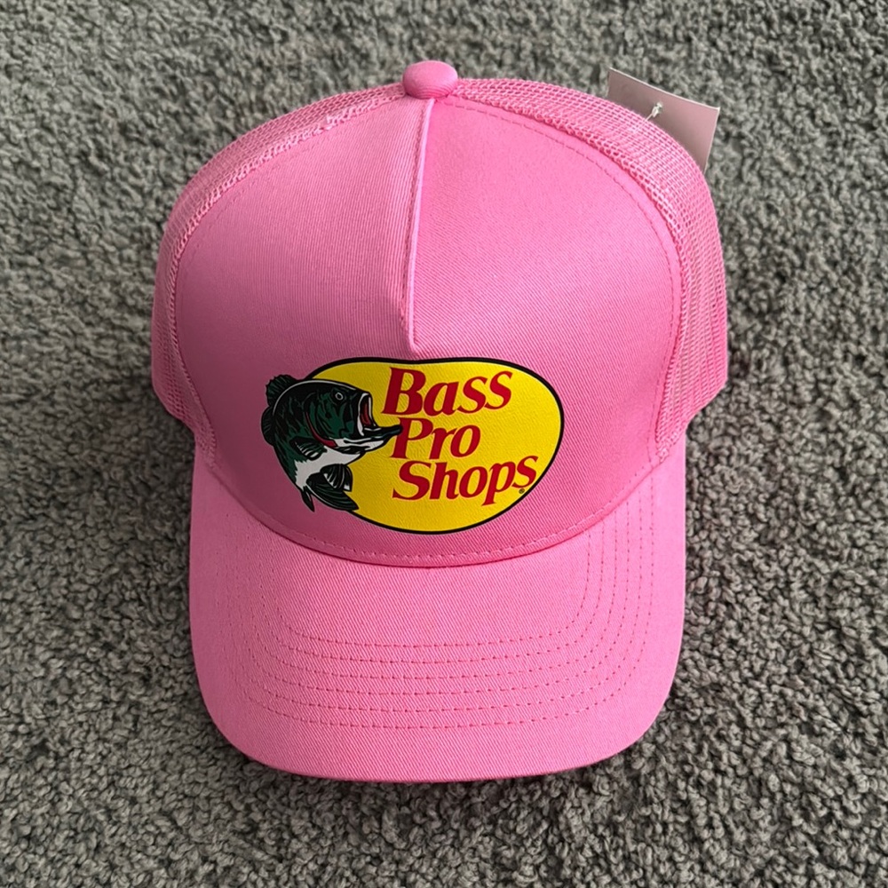 Bass Pro Shops Bright Pink Hat
